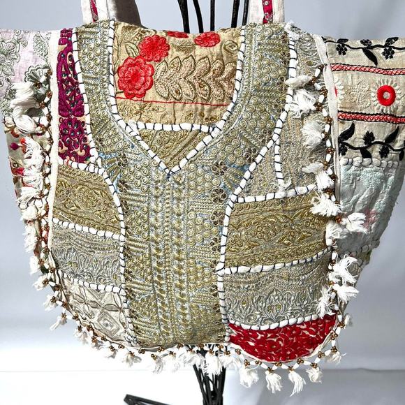 Banjari indian bohemian boho hippy tote bag - Picture 2 of 6